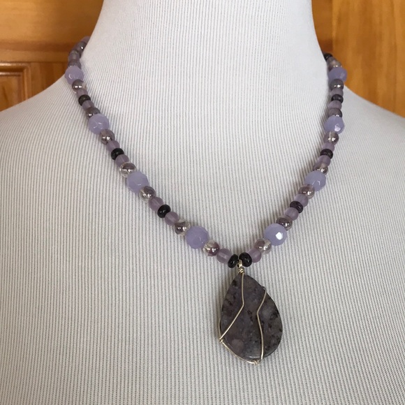 Amethyst pendant necklace - Picture 2 of 7